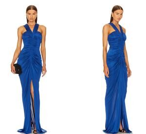 Yaura Tiara Dress Maxi Ruched Formal Party Gala Evening Prom Wedding Guest 6